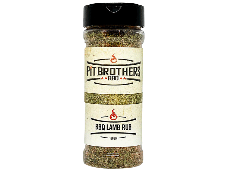 Pit Brothers BBQ have created our BBQ Lamb Rub with a uniquely delicious Australian flavour and a hint of mint, making it perfect for every cut of lamb.