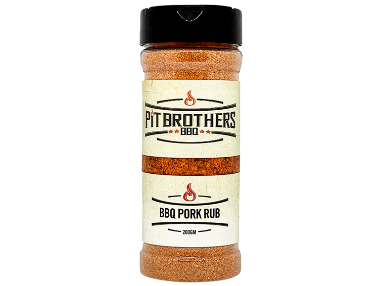 Pit Brothers BBQ have teamed up with Australian barbeque champions, the Smokin Sappers BBQ Team, to bring you this delicious BBQ Pork Rub blend.
