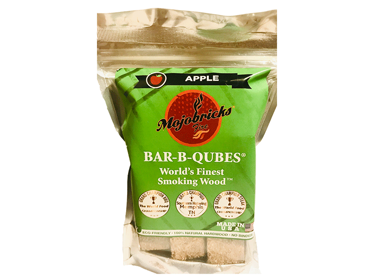 When you add natural American hardwood Apple to your BBQ you get real slow smoke and infuse the unique flavour of that wood throughout your cook. Produce a tasty crust, or 'bark’ onto its surface, just like the professionals do. 