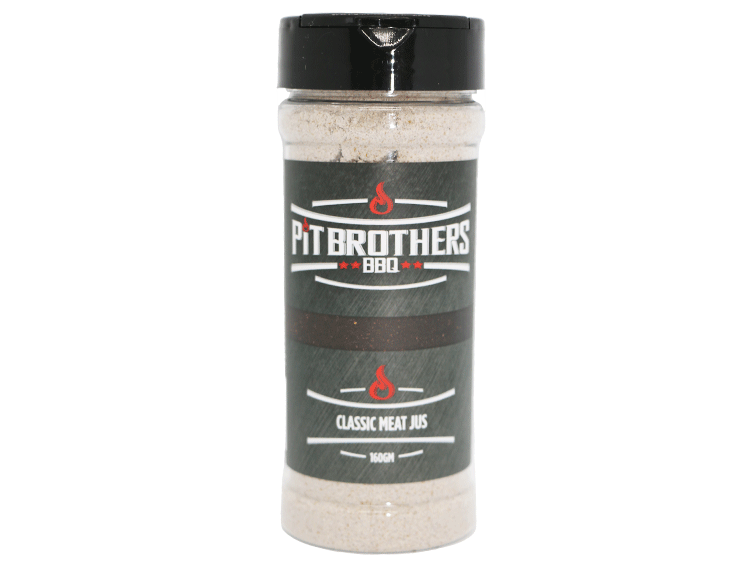Pit Brothers BBQ – For Gravy Lovers Everywhere We’ve created a premium range of gravy sensations to compliment you and your style of cooking. The Pit Brothers BBQ Classic Meat Jus delivers a rich but refined restaurant quality flavour, a perfect aus jus accompaniment to all your meat dishes, and is sensational with bangers and mash.
